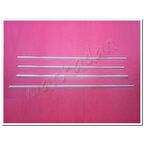 DB Chrome Honda Civic Cam Çıtası Nikelajı 2012-2016 4 Parça P.Çelik