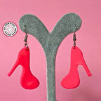 Uretti - Hatice 4962 - El Yapımı Ayakkabı Figürlü Polimer Kil Küpe