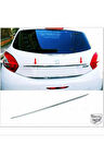 Peugeot 208 Uyumlu  Krom Bagaj Çıtası 2012 Üzeri P.çelik