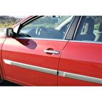 DB Chrome Renault Modus Kapı Kolu Nikelajı 2005-2013 4 Kapı P.Çelik