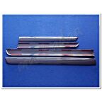 Renault Kangoo Krom Yan Kapı Çıtası 2008-2020 4 Parça Paslanmaz Çelik