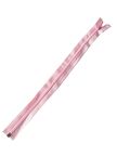 Açık Pembe Renk 40 Cm Plastik Diş Fermuar FD27