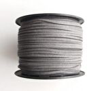 Nubuk Deri İp Gri No:22