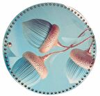 30 Cm Çapında Resimli Ahşap Tepsi Tabanı NO6