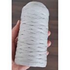 Özel sarım yeni ithal rafya ip (Açık gri)