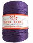 Mor renk 5 mm jumbo polyester makrome NO:18