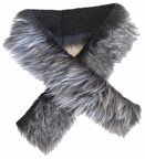 Kürk 70x5cm Siyah beyaz Renk