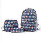 Cambridge Polo Club Üçlü Okul Çanta Seti Plcan2079 - 345 Robot