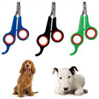 Küçük Çelik Uçlu Kedi Köpek Evcil Hayvan Tırnak Makası Pati Bakım Aleti Ergonomik Kaymaz Sap