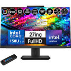 Asus A5702WVARK Intel Ultra 7 150U 64GB Ddr5 2tb SSDIPS Windows 11 Home 27" FHD All In One Bilgisayar WA5702H19+ZETTAUSBBELLEK