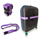 Premium Lila  Rengi Valiz Kemeri 