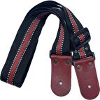 Ruby Harbor Ayarlanabilir Deri Uçlu Gitar Askısı