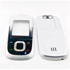 Nokia 2680s Kapak Nokia 2680s uyumlu Gri Renk Ön Kapak Arka Kapak Tuş Takımı