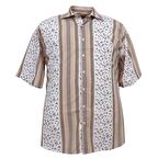 Erkek Büyük Beden Battal Boy Kısa Kollu Gömlek