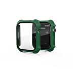 Apple Watch 7 41mm Tank Zırh Kasa Ve Mat Görünümlü Ekran Koruyucu Redclick Watch Gard 11