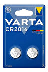CR2016 Pil 2'li Lityum Pil