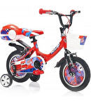 Corelli Moojoo Alüminyum Kadro Aksesuarlı 12 Jant Çocuk Bisikleti Kırmızı 2-4 Yaş