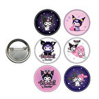  Kuromi -My melodi Yaka çanta ,rozeti Doğum günü heditesi, pinyata içi         