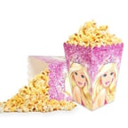 Mısır Kutusu Barbie Temalı pop corn 8 li