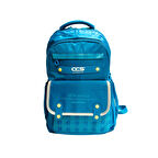 Ççs London 2 Büyük 2 Küçük Gözlü Okul Çantası, Sırt Çantası, Spor Çantası, Günlük Çanta 51678 Turkuaz