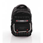 Ççs London 2 Büyük Göz 2 Küçük Gözlü Okul ve Sırt Çantası 51978 Siyah