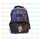 Kuromi Okul çantası 2939-9 3 gözlü orjinal sırt çantası