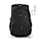 Relaxion Sırt Çantası / Günlük Çanta / Okul Çantası – Siyah