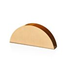 Narin Gastronomy Peçetelik Küçük Mat Gold Titanyum 66414