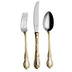 Aryıldız Çırağan Prestige 89 Parça 12 Kişilik Çatal Kaşık Bıçak Takımı Plus Parlak 