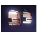 Markadan VW Crafter Krom Ayna Kapağı 2017 Sonrası 2 Parça Abs Krom