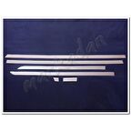 Markadan Mercedes Vito W447 Kısa Şase Krom Yan Kapı Çıtası 2014 Sonrası 6 Parça Paslanmaz Çelik