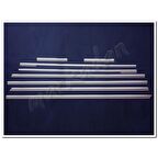 Markadan Mercedes Vito W447 Kısa Şase Krom Cam Çıtası 2014 Sonrası 8 Parça Paslanmaz Çelik