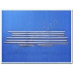 Mercedes Vito W447 Kısa Şase Krom Cam Çıtası 2014 Sonrası 8 Parça Paslanmaz Çelik