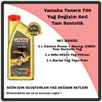 Mag Yamaha Tenere 700 Yağ Değişim Seti Tam Sentetik
