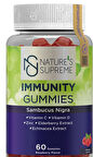 Nature's Supreme Immunity Gummies 60 Çiğnenebilir Form