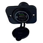 Universal Marin, Karavan Çakmak Yuvası USB + TYPE-C 9-30V