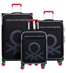 14BNT2200 Polipropilen 3 lü Valiz Seti