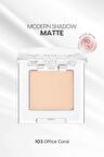Yumuşak Dokulu, Dökülme Yapmayan Mat Tekli Göz Farı Modern Shadow Matte (103 Office Coral)