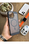 iPhone 16 Pro Max MagSafe Uyumlu Silikon Kılıf Soocase635