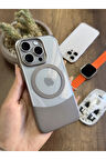 iPhone 16 Pro Magsafe Uyumlu Mika Sararmaz Kılıf SooCase720