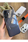 iPhone 16 Magsafe Uyumlu Mika Sararmaz Kılıf SooCase720