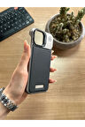 iPhone 12/12 Pro Standlı karbon Kılıf Soocase624