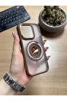 iPhone 15 Pro Standlı Ve Yüzüklü MagSafe Kılıf Soocase721