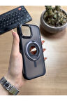 iPhone 15 Standlı Ve Yüzüklü MagSafe Kılıf Soocase721