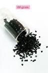Kesme Cam Boncuk 2mm - 60 Gram - Siyah - BNC360