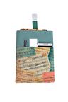Desenli Yıkanabilir Cepli Kitap Kılıfı 20 x 25 cm Çok Amaçlı Çanta Book Cover