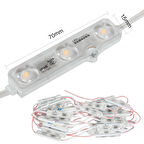 SAMSUNG Modül Led 3Lü 12V IP68 Günışığı