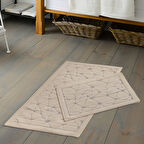 Yıldız Pamuklu 2 Li Paspas