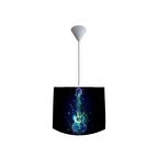 Herşey Nota Gitar Siyah Avize