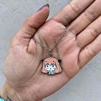 Herşey Nota Anime Spy X Family Anya Face Kolye